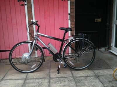 My trusty steed. My trusty steed.